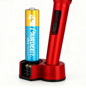 סוללה אלקליין יבשה AA של PAIRDEER, לא נטענת, ידידותית לסביבה, אמינה, עומדת בתקן RoHS, 4.35 וואט-שעה, Lr6, 1.5 וולט, 23 גרם - Product Image 1