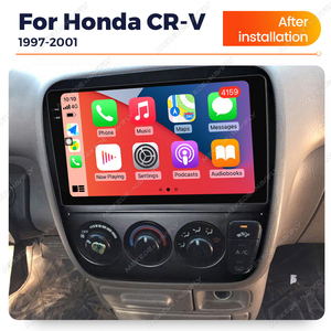Navifly ระบบแอนดรอยด์8Core <span class=keywords><strong>Car</strong></span>-Play Auto 2K หน้าจอสัมผัสเครื่องเสียงรถยนต์สำหรับ Honda CR-V 1997-2001พร้อม GPS DSP BT กล้อง360 - Product Image 4