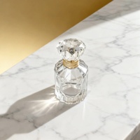 Flacon de parfum de luxe fantaisie, nouveau, vaporisateur, 50 ml, 100 ml, design unique, étiquette personnalisée