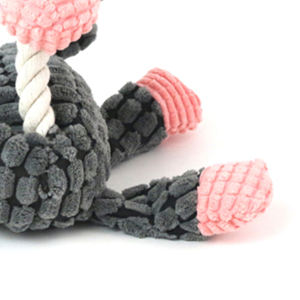 Jouet interactif pour animaux de compagnie en forme de cochon d'Inde, construction confortable et durable, 27*8cm - Product Image 4