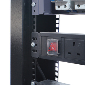 Equipamento Gerenciamento Cabos Sistema Armário Chassi Doméstico Rack Servidor Quadro Aberto - Product Image 4