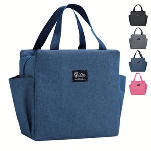 Sac isotherme familial en toile pour pique-nique, livraison de repas, vin, avec logo personnalisé, idéal pour la gym et les week-ends - Product Image 1