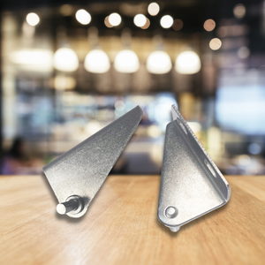 Bisagra de puerta de exhibición de congelador de eje de puerta Longhey para refrigeradores para hoteles accesorios de enfriador de pantalla de Material de acero inoxidable - Product Image 2