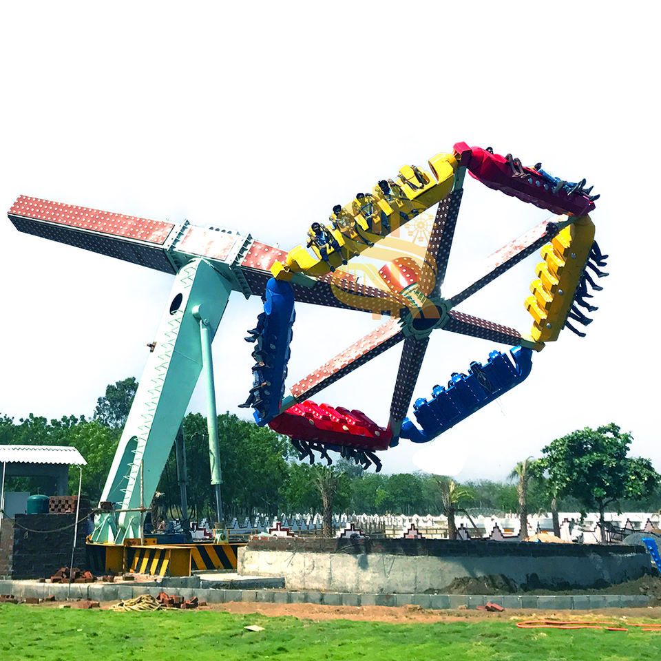 Windmill Ride Ultimate Windmill Tornado High Speed Spinning Ride Amusement Park ...