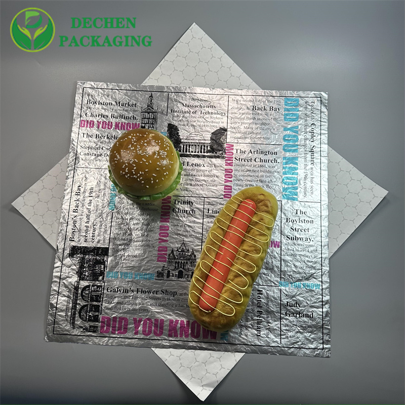 Hamburger Foil isolation Foil sandwich Pack