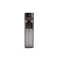 Bouteille de désinfectant pour les mains de parfum coloré en plastique carré de 10ml avec pulvérisateur à pompe bouteille de pulvérisation de brume fine