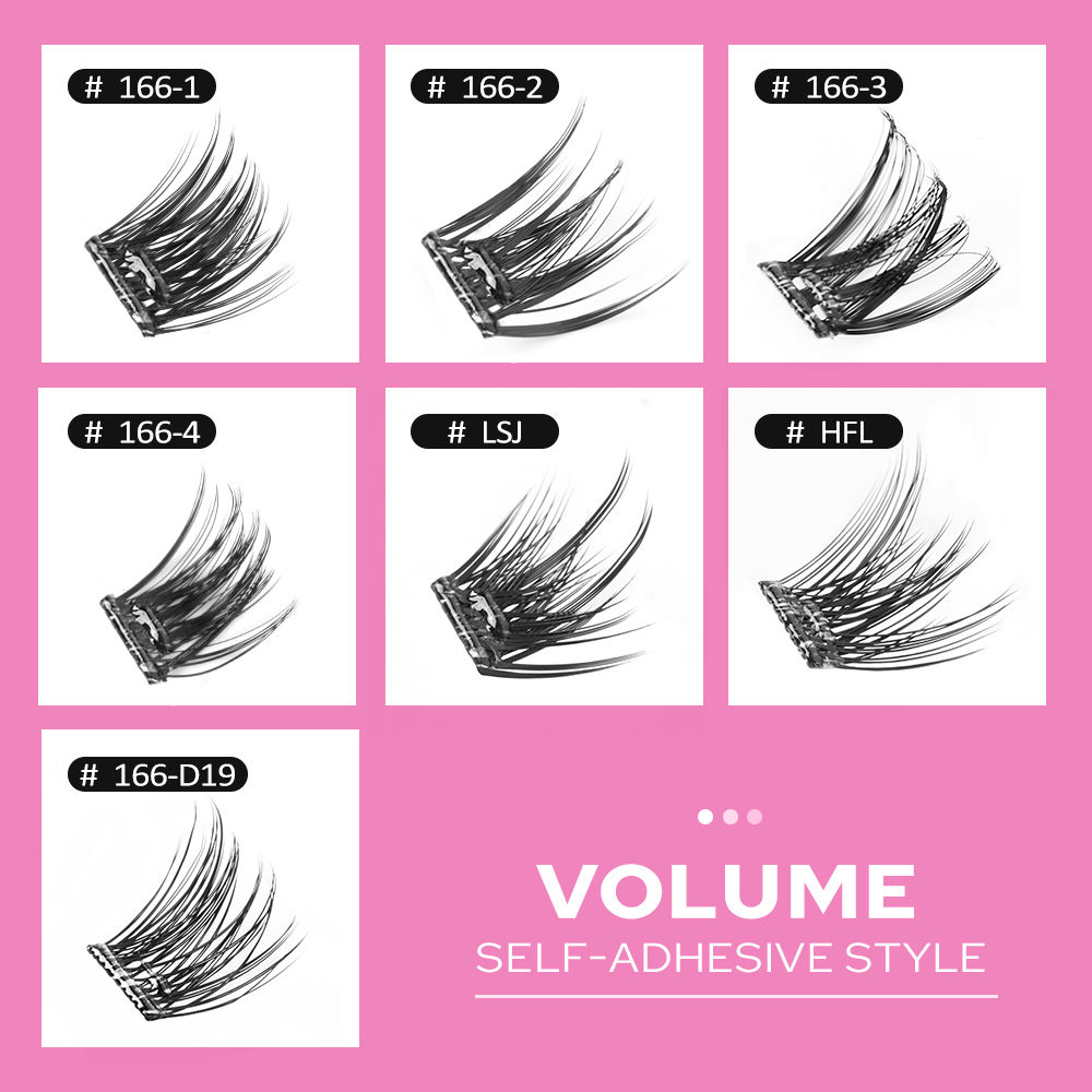 Cluster de cils style 2