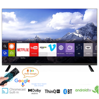 Tv intelligente led 32 pouces 43 pouces 50 pouces 55 pouces fabricant OEM tv android tv