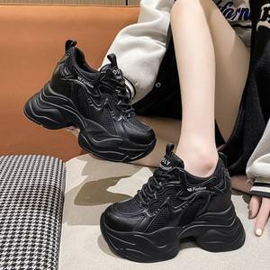 Zapatos de Plataforma Blancos Casuales para Mujer con Logotipo Personalizado, Estilo Deportivo, para Caminar - Product Image 5