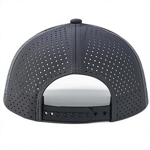 Gorra Snapback Gris de 6 Paneles, Malla Transpirable, Ajustable, Unisex, Casual para Exteriores, Primavera Verano, Adulto - Product Image 3