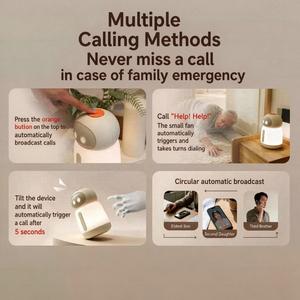 Robot Intelligente per Casa Connessa, Chiamata con Un Solo Tocco, Assistenza per Anziani, Monitoraggio del Sonno, <span class=keywords><strong>Report</strong></span>, Chat AI, Dialogo Bidirezionale - Product Image 3