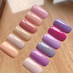 AILANUO 88-Color Non-Toxic Vegan Eco-Friendly UV Gel Polish Base Long-Lasting Hema Free Formula for Nails <b>LED</b>/UV Cure OEM/ODM - Product Image 1