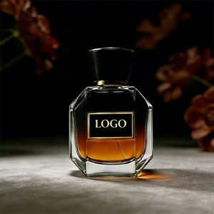 Hot Selling Premium Perfume Bottle 100ml Gradient Glass Perfume Bottle 30ml 50ml Square <b>Empty</b> Perfume Bottle With <b>Box</b> Packaging - Product Image 2