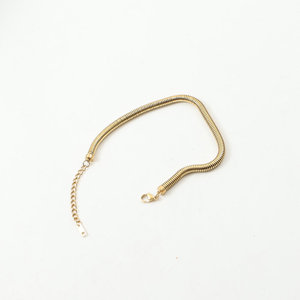 <span class=keywords><strong>Cavigliera</strong></span> Trendy in Acciaio Inossidabile, Catena a Serpente Rotonda da 5MM, Braccialetto alla Caviglia alla Moda per Ragazze - Product Image 4