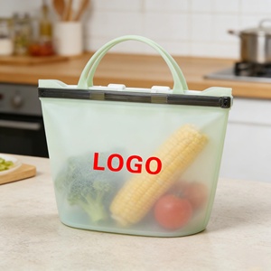 ถุงซิลิโคนเก็บน้ำนมแม่แบบกันน้ำ ใช้ซ้ำได้ ปลอดสาร BPA พร้อมโลโก้สั่งทำได้ ขายส่ง - Product Image 4