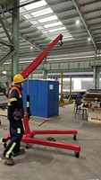 Grue de chantier pliable de haute qualité 2/3 tonnes, neuve, grue de levage pour atelier