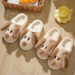 Inverno da uomo soffice-Outdoor per pantofole <span class=keywords><strong>con</strong></span> Design per cani carino nuovo peluche per pantofole <span class=keywords><strong>con</strong></span> suola EVA calda per uso domestico - Product Image 4