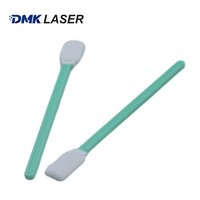 Tampons de nettoyage de lentilles laser DMK Embouts en coton non pelucheux à tête plate pour miroir de lentille de protection laser