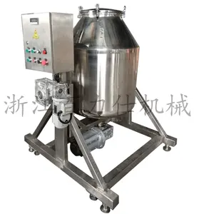 teel rotating Tea Blending Multi-functional dispersing stirrer/Industrial mixing brown sugar powder particle drum mixer