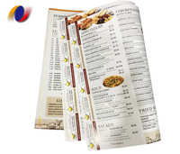 A3 Papcar Stickeryer broşür baskı su geçirmez arka plan hızlı Delvinyl ofset baskı broşür tasarım filmi laminasyon