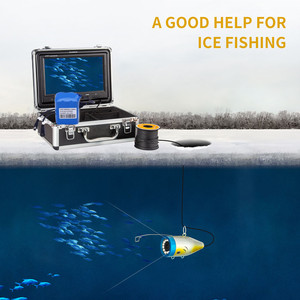 Nuovo Arrivo Telecamera <span class=keywords><strong>Subacquea</strong></span> per Pesca sul Ghiaccio con Doppia Lente HD 1200TVL, 15M 9'', 4500mAh, Infrarossi - Product Image 4