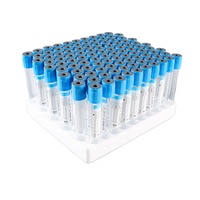 Yonyue Medical Désinfectant Par Ultrasons 15ml PET Verre Sang Draw Collection Tubes 5ml 10ml 3ml Utilisation en Laboratoire Collections