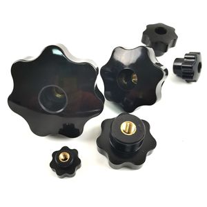 Perilla de ajuste industrial de plástico con mango en forma de estrella, tipo Torx, 6-32, 8-32, 8-40, 10-40, 10-50, 12-63 - Product Image 2