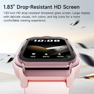 นาฬิกาสมาร์ทวอทช์สำหรับเด็ก 4G หน้าจอ HD ขนาด 1.83 นิ้ว ทนทานต่อการตก ระบบระบุตำแหน่ง GPS แบตเตอรี่ 800mAh ผู้ช่วย AI วิดีโอคอล นาฬิกาสมาร์ทวอทช์สำหรับเด็ก HB7C - Product Image 2
