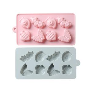 M61141 <span class=keywords><strong>Molde</strong></span> <span class=keywords><strong>de</strong></span> Silicona para Gelatina con Forma <span class=keywords><strong>de</strong></span> Caracol, Abeja e Insecto, para Repostería - Product Image 5
