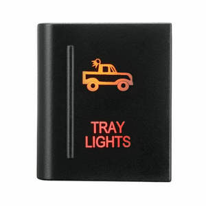Interruttore a pulsante LED personalizzato con logo per Volkswagen Amarok Mk1 Transporter - Product Image 4