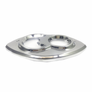 CNC Xe Máy Phụ Kiện Cho Yamaha CYGNUS-X 2008-2012 Xe Máy Scooter Cụ <span class=keywords><strong>Chrome</strong></span> Trang Trí Bìa Cụ Cove - Product Image 3