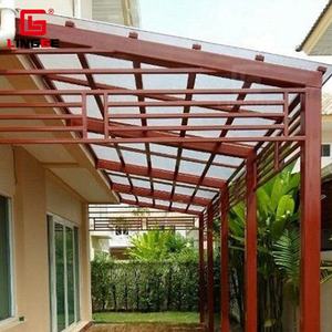 Auvent de terrasse en aluminium élégant auvent d'ombrage personnalisable balcon résistant à la chaleur étanche - Product Image 6