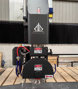 2 trong 1 Đa-Chức năng đá CNC cầu Máy cắt 5 trục máy khắc 4 + 1 Granite phiến đá cẩm thạch Máy tính để bàn cắt Saw - Product Image 6