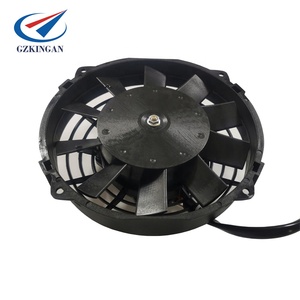 Hiệu quả cao 8 inch <span class=keywords><strong>7.5</strong></span> inch DC 12V 24V xe buýt động cơ không chổi than fan đối với tủ lạnh xe tải AC hệ thống - Product Image 2