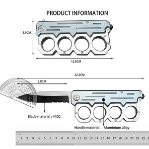 屋外キャンプの生存と狩猟に適した快適なハンドルを備えた卸売カスタムポータブル<span class=keywords><strong>OTF</strong></span>ポケットナイフ。 - Product Image 3