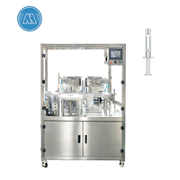 Machine de remplissage automatique de seringues préremplies en plastique sous vide pour adhésif injectable de 20 ml