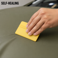 Film de protection de peinture (PPF) en TPU ultra mat vert kaki 1,52*15m 7,5 mil pour voitures militaires, urbaines et tout-terrain