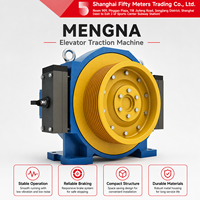 Machine de traction sans engrenages à aimant permanent moderne et économe en énergie pour ascenseurs commerciaux, hôtels, hôpitaux, haute capacité, IP41