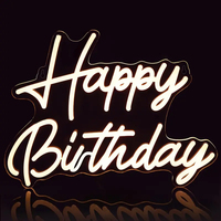 Lumière néon populaire à télécommande pour publicité et décoration, idéale pour les vitrines de magasins et les anniversaires