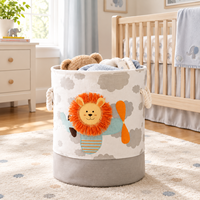 Panier à linge pliable portable de haute qualité, imperméable, pour le rangement des vêtements sales