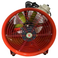 Kipas ventilasi tahan ledakan listrik, Portabel 110v/220v untuk penggunaan laut dan Industri