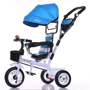 Trike Peuter 3 Wiel Kinderen Driewielers 4 In 1 Baby Driewieler Voor Kind Met Zonnescherm 1-6 Jaar