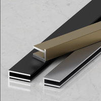 Plinthe ultra-étroite en alliage d'aluminium de 15/20/30 mm, accessoires de sol fins pour la décoration murale moderne