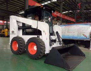 Minicargadora Compacta de Alta Maniobrabilidad con Aplicaciones Multifuncionales para Construcción y Agricultura, Motor JH65, con Ruedas y Orugas - Product Image 4