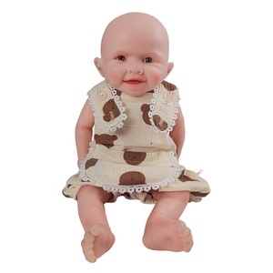 <span class=keywords><strong>Bebe</strong></span> Reborn 48CM Girl Full Solid Silicone Reborn Doll Hecho a mano Boca abierta Pintado Realista Tacto suave Muñeca hecha a mano Juguete - Product Image 6