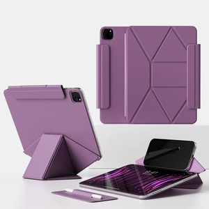 เคสแม่เหล็กสำหรับ <span class=keywords><strong>iPad</strong></span> พร้อมที่ใส่ดินสอแบบถอดได้ ขาตั้งปรับได้หลายมุม ป้องกันการกระแทก สำหรับ <span class=keywords><strong>iPad</strong></span> Pro Air <span class=keywords><strong>Mini</strong></span> - Product Image 2