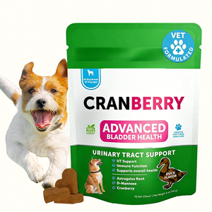 Masticables Blandos para Perros con Arándanos y Sabor a Pato para la Salud Urinaria y la Vejiga, Matriz de Defensa Urinaria Dirigida, 70 Unidades - Product Image 6