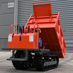 Мини-гусеничный самосвал на резиновых гусеницах, 1,2 тонны, гусеничный транспортер-самосвал - Product Image 4