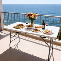 Nouvelle Table Pliante Rectangulaire 2026 pour Banquets et Barbecues – Table de Repas Extérieure Moderne