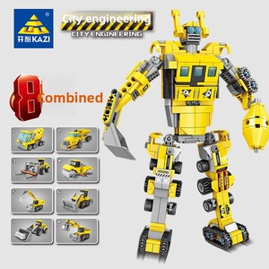 KaiZhi Yapı Taşları Tank Hayvanları ve Doğa ile Uyumlu Eğitici Montaj Mekanizması 40 Parçalı Erkek Çocuklar İçin Oyuncak Toptan Satış - Product Image 6